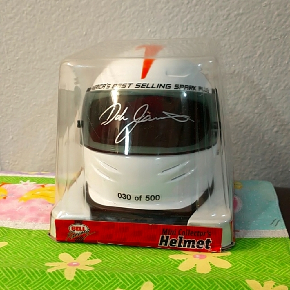 Dale Jarrett Signed Mini Helmet